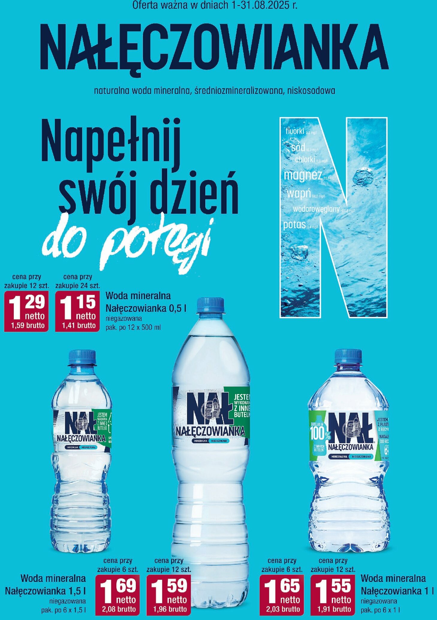 makro - Gazetka Makro - Ulotka Nałęczowianka - ważna od 01.08. do 31.08.