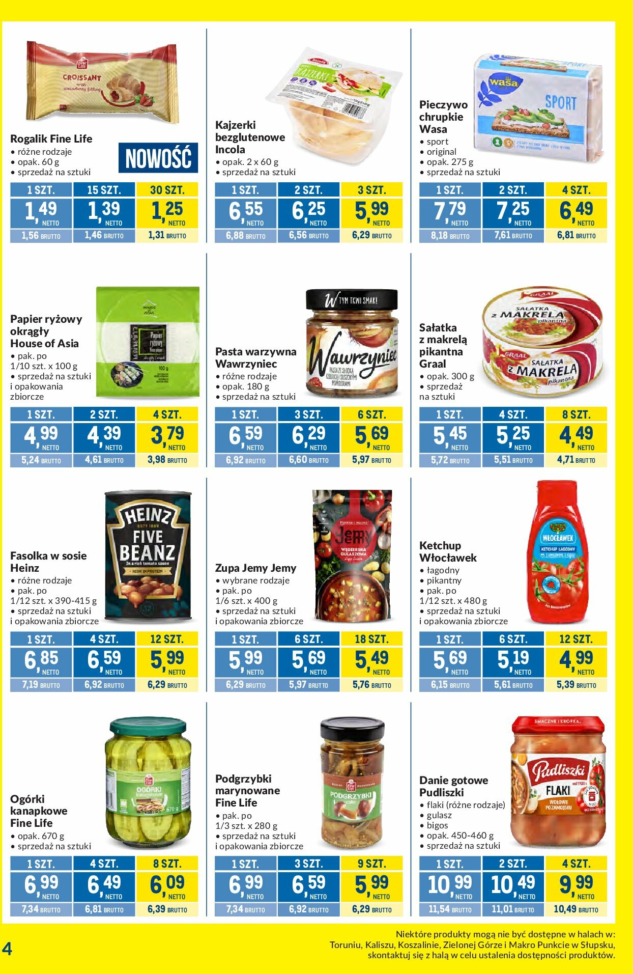 makro - Gazetka Makro - Kupujesz więcej płacisz mniej - ważna od 02.09. do 29.09. - page: 4