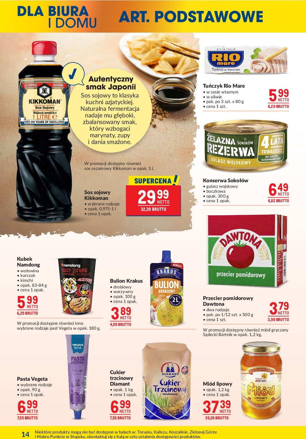 makro - Gazetka Makro - Oferta dla biura i domu - ważna od 16.09. do 13.10. - page: 14