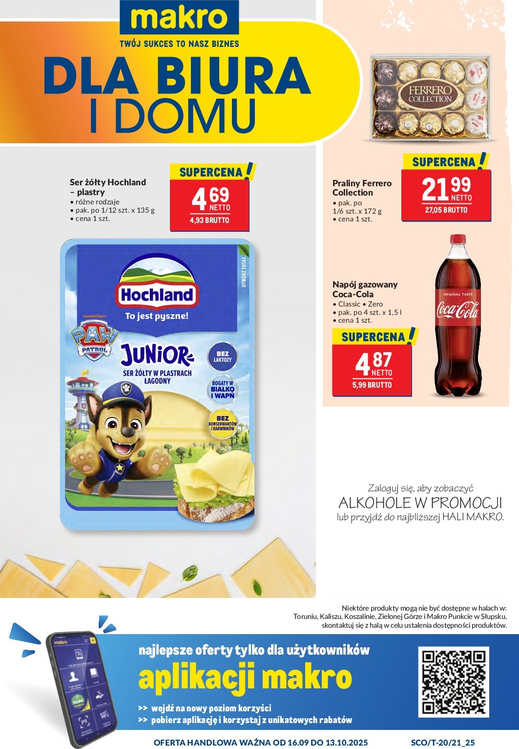 makro - Gazetka Makro - Oferta dla biura i domu - ważna od 16.09. do 13.10. - page: 20