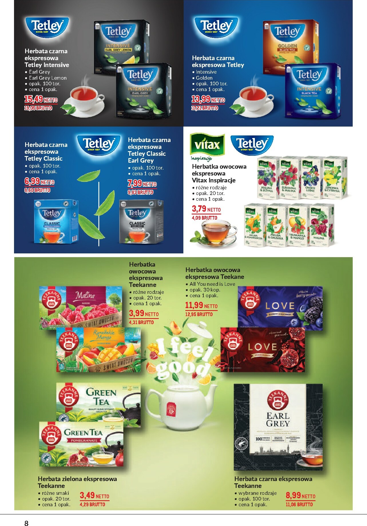 makro - Gazetka Makro - Katalog kawa herbata - ważna od 16.09. do 29.09. - page: 8