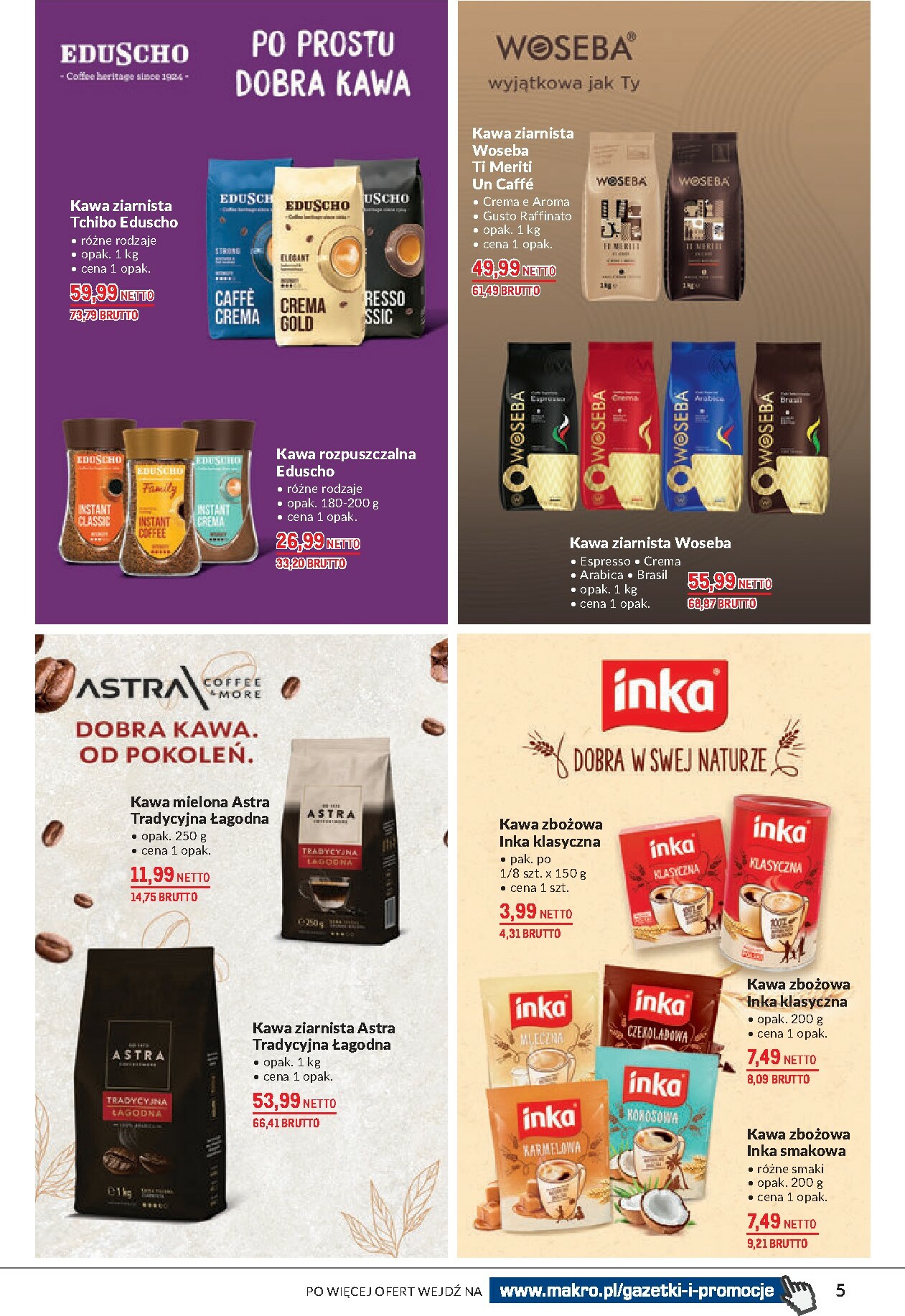 makro - Gazetka Makro - Katalog kawa herbata - ważna od 16.09. do 29.09. - page: 5