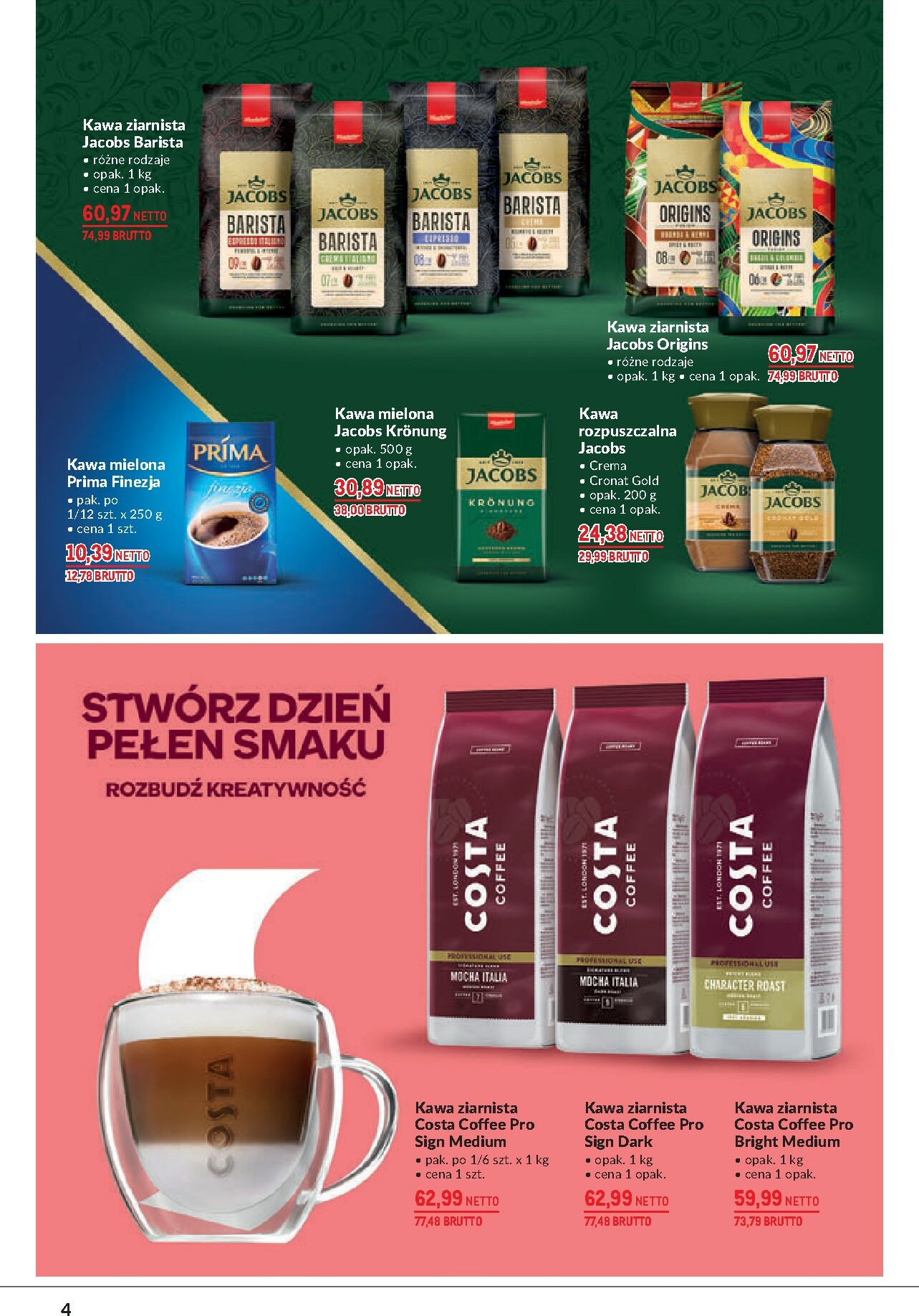 makro - Gazetka Makro - Katalog kawa herbata - ważna od 16.09. do 29.09. - page: 4