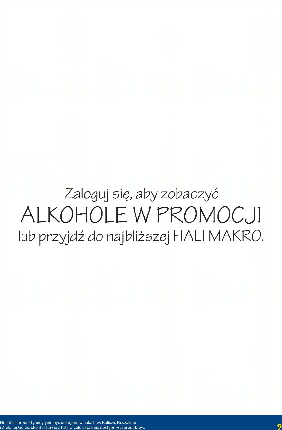 makro - Gazetka Makro - Kupujesz więcej płacisz mniej - ważna od 28.10. do 24.11. - page: 9