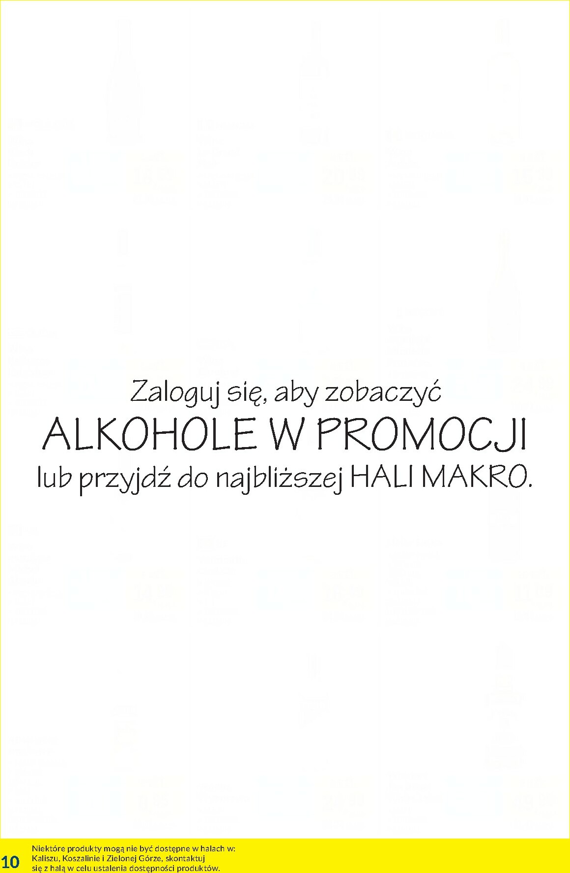 makro - Gazetka Makro - Kupujesz więcej płacisz mniej - ważna od 28.10. do 24.11. - page: 10