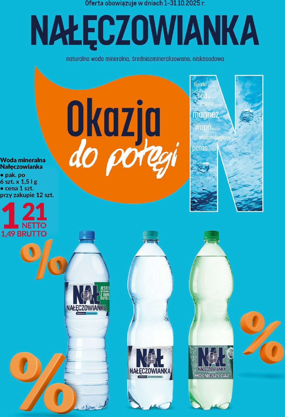 makro - Gazetka Makro - Ulotka Nałęczowianka - ważna od 01.10. do 31.10.
