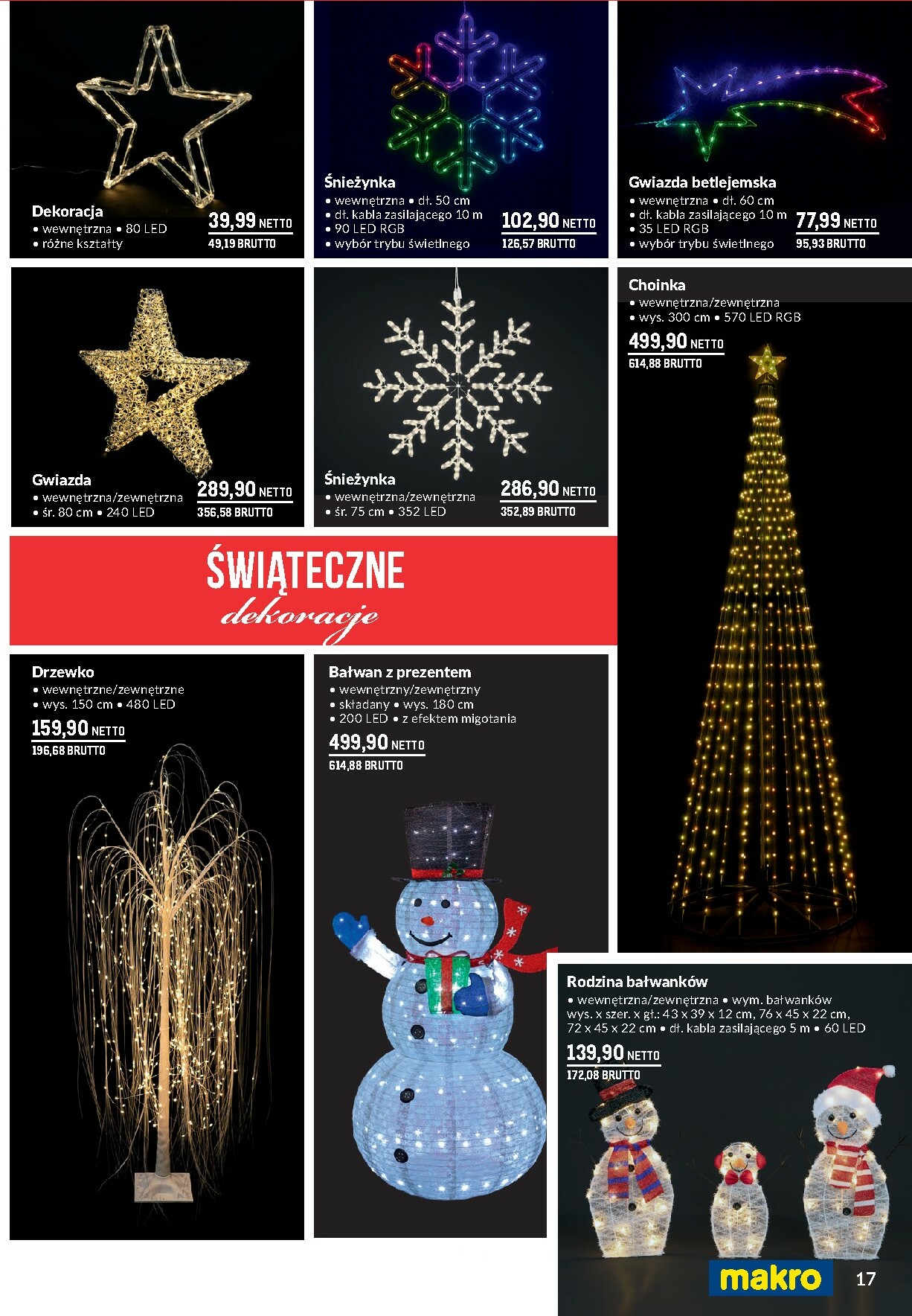 makro - Gazetka Makro - Katalog świąteczne dekoracje - ważna od 02.11. do 31.12. - page: 17