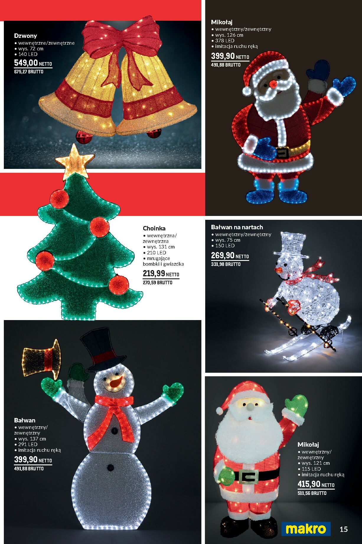 makro - Gazetka Makro - Katalog świąteczne dekoracje - ważna od 02.11. do 31.12. - page: 15