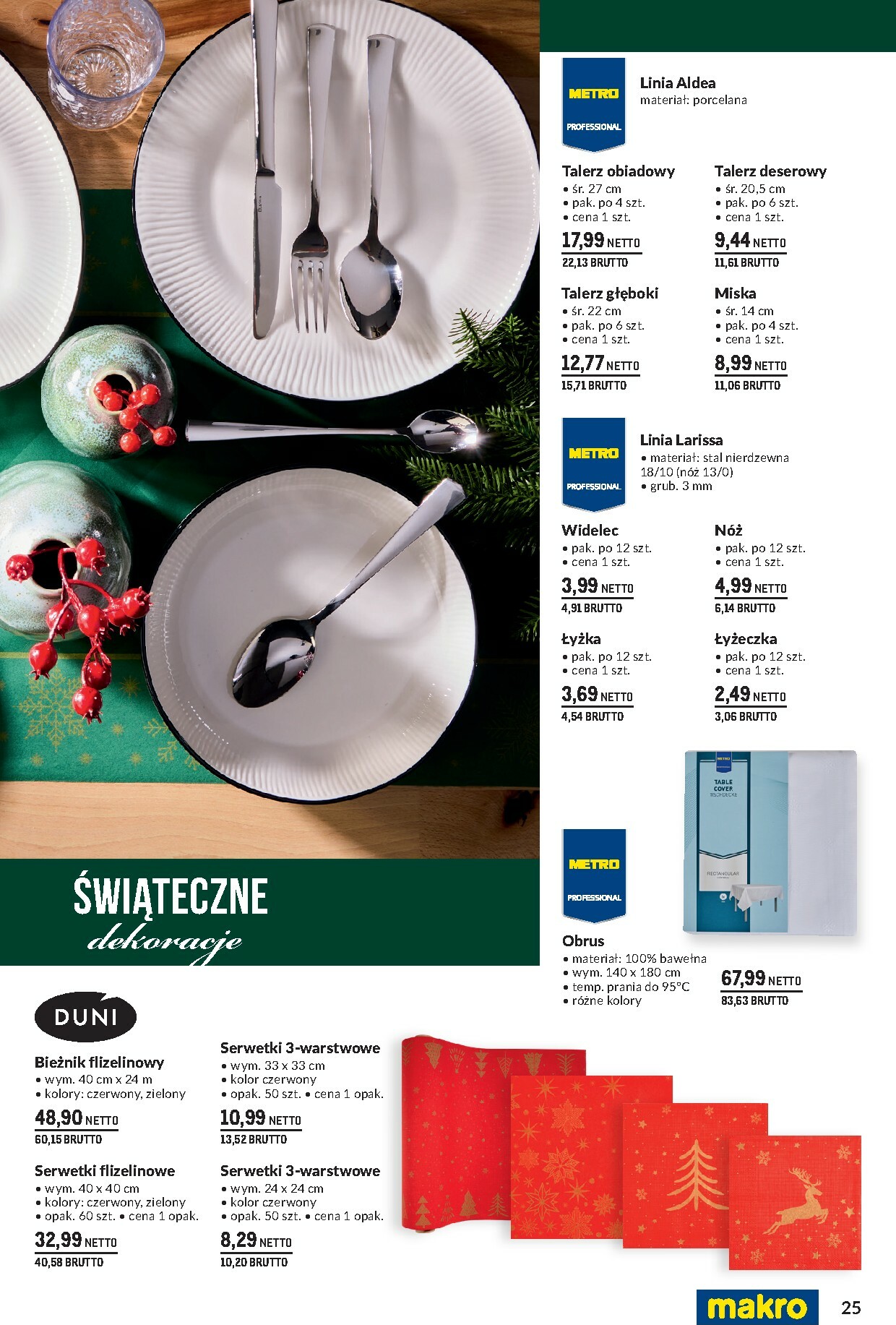 makro - Gazetka Makro - Katalog świąteczne dekoracje - ważna od 02.11. do 31.12. - page: 25