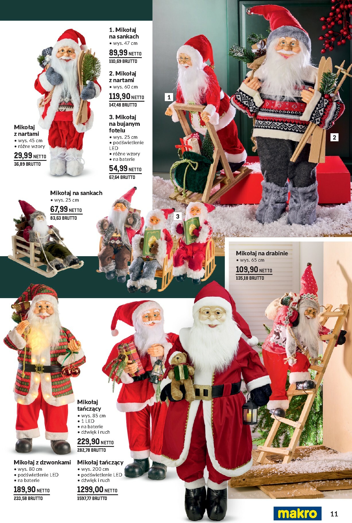 makro - Gazetka Makro - Katalog świąteczne dekoracje - ważna od 02.11. do 31.12. - page: 11