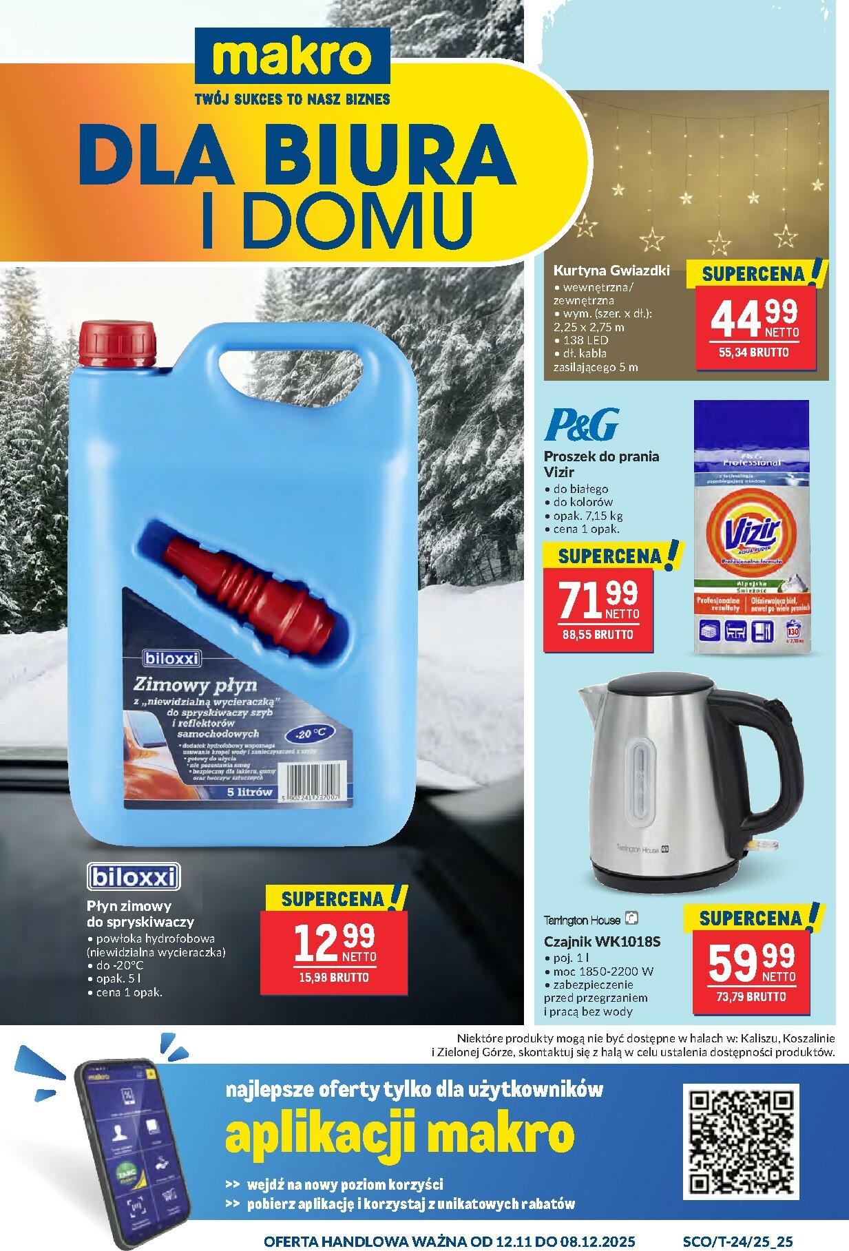 makro - Gazetka Makro - Oferta dla biura i domu - ważna od 12.11. do 08.12.