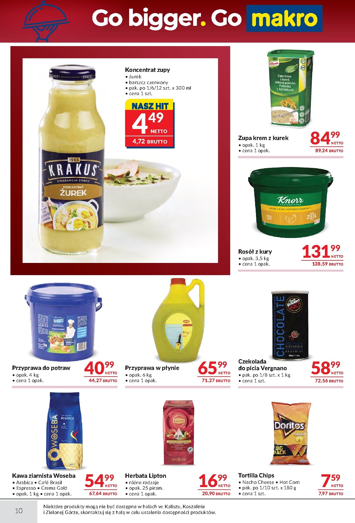 makro - Gazetka Makro - Inspiracja dla twojej kuchni - ważna od 03.03.2026 do 16.03.2026 - page: 10