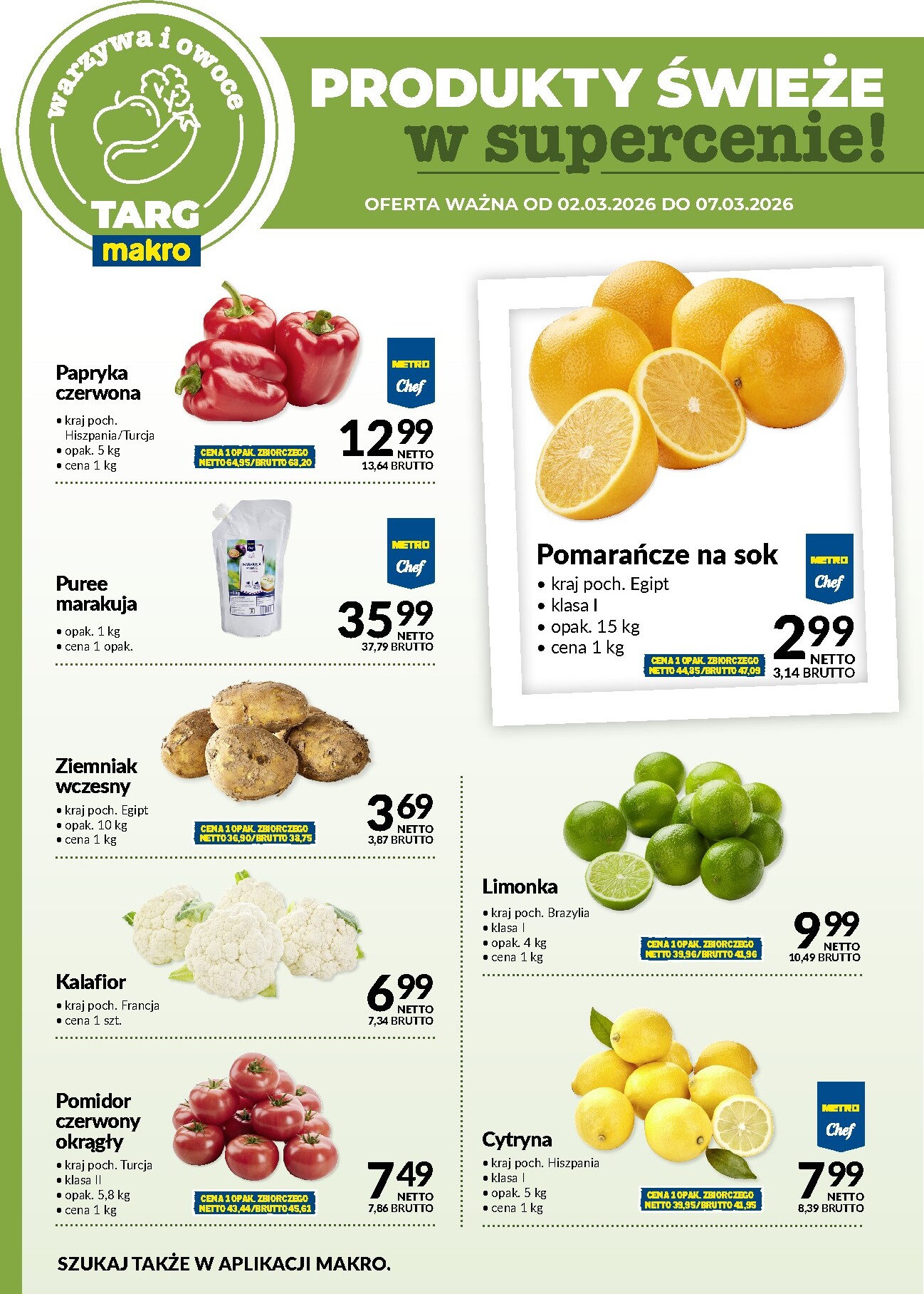 makro - Gazetka Makro - Produkty świeże w supercenie! - ważna od 02.03.2026 do 07.03.2026 - page: 5