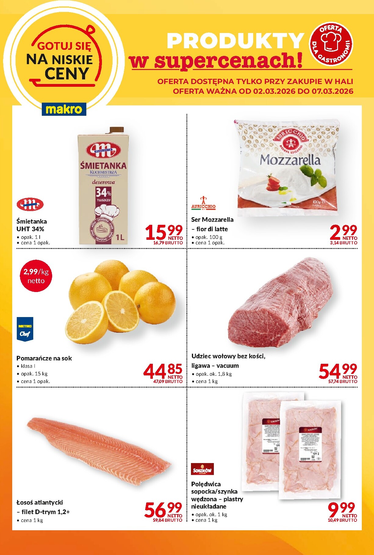 makro - Gazetka Makro - Produkty w supercenie! - ważna od 02.03.2026 do 07.03.2026 - page: 2