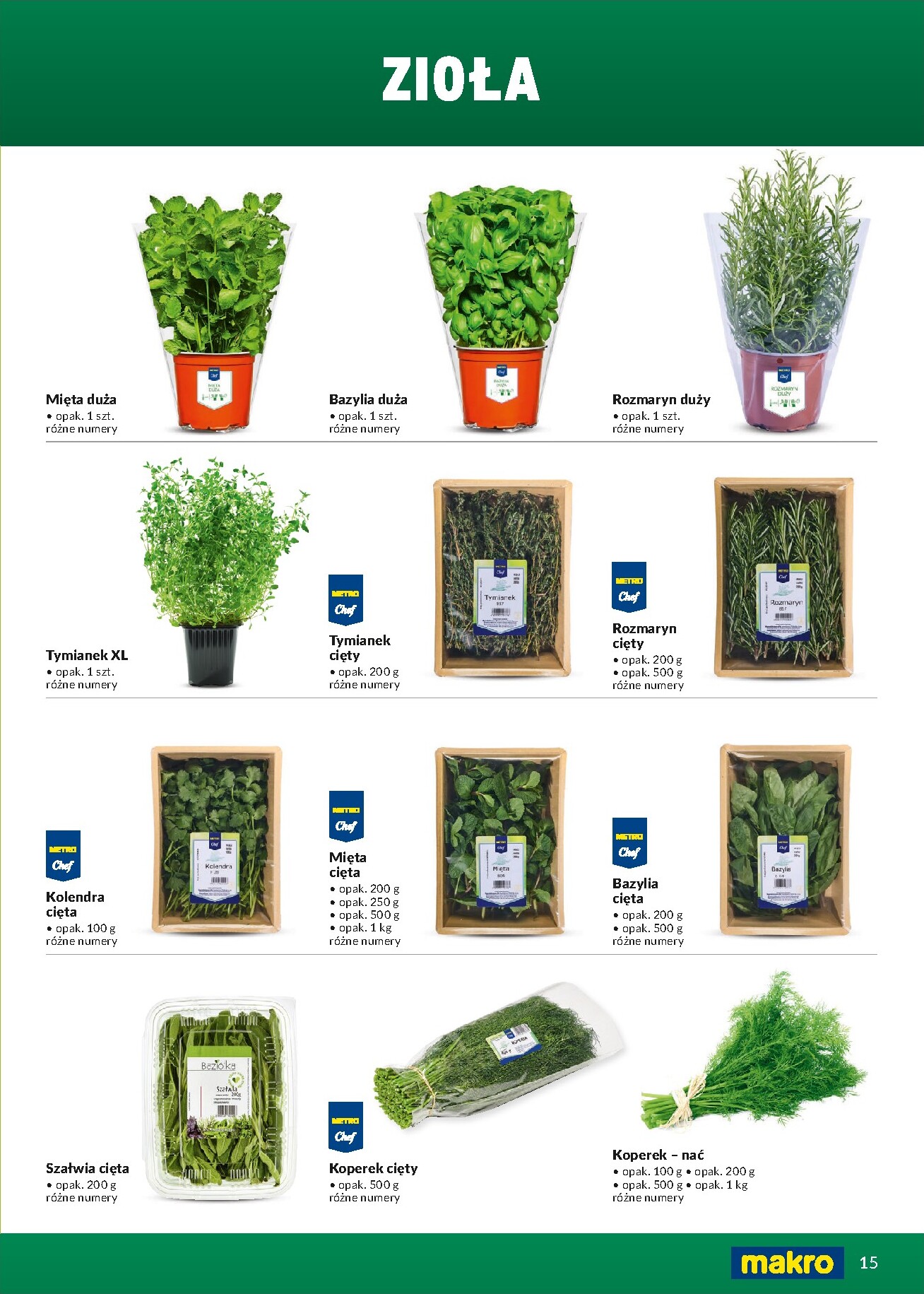 makro - Gazetka Makro - Fresh Oferta - ważna od 15.03.2026 do 31.12.2026 - page: 15