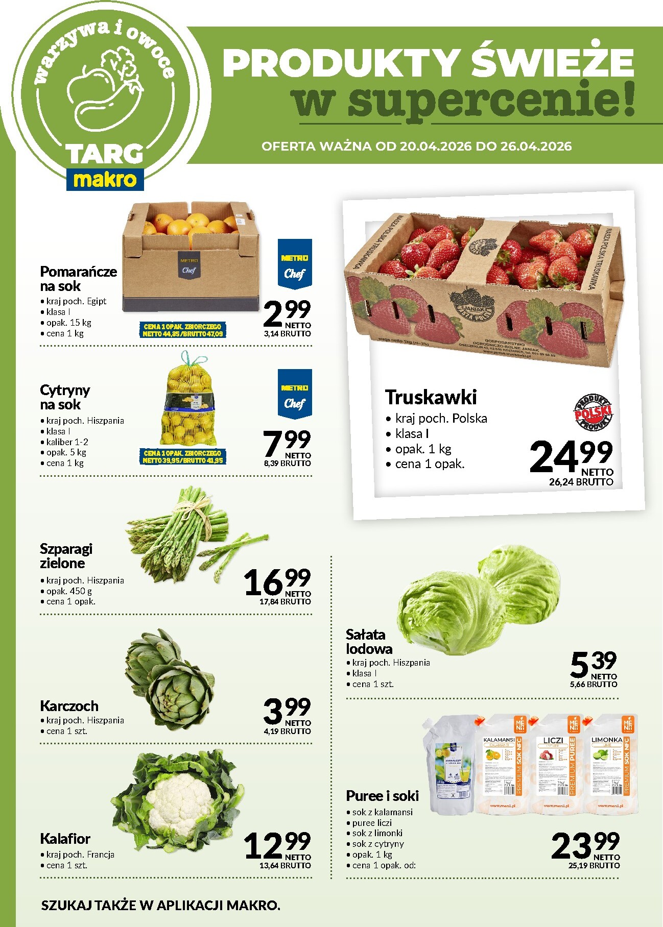 makro - Aktualna gazetka Makro - Produkty świeże w supercenie! ważna od 20.04.2026 do 26.04.2026 - page: 5
