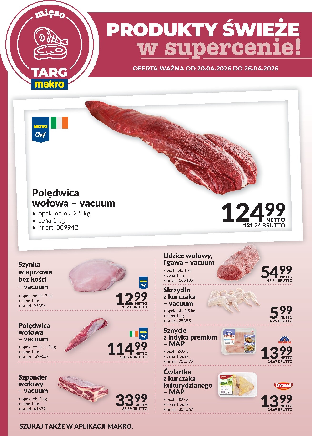 makro - Aktualna gazetka Makro - Produkty świeże w supercenie! ważna od 20.04.2026 do 26.04.2026 - page: 2