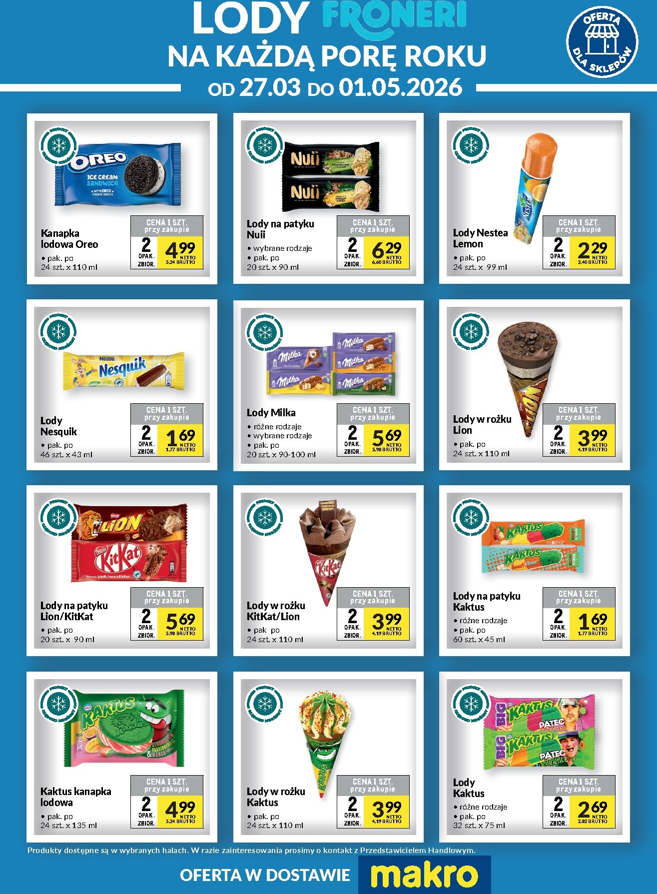 makro - Aktualna gazetka Makro - Ulotka Fronerii ważna od 27.03.2026 do 01.05.2026 - page: 2