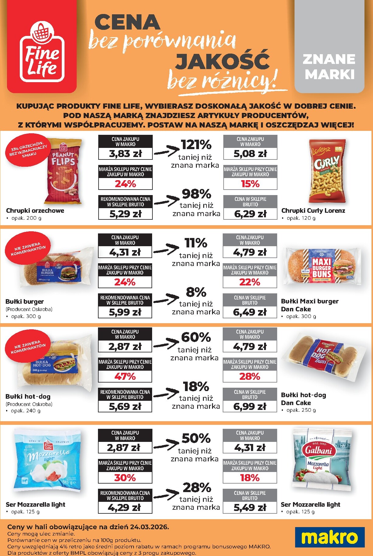 makro - Aktualna gazetka Makro - Ulotka Fine Life ważna od 24.03.2026 do 30.04.2026 - page: 3