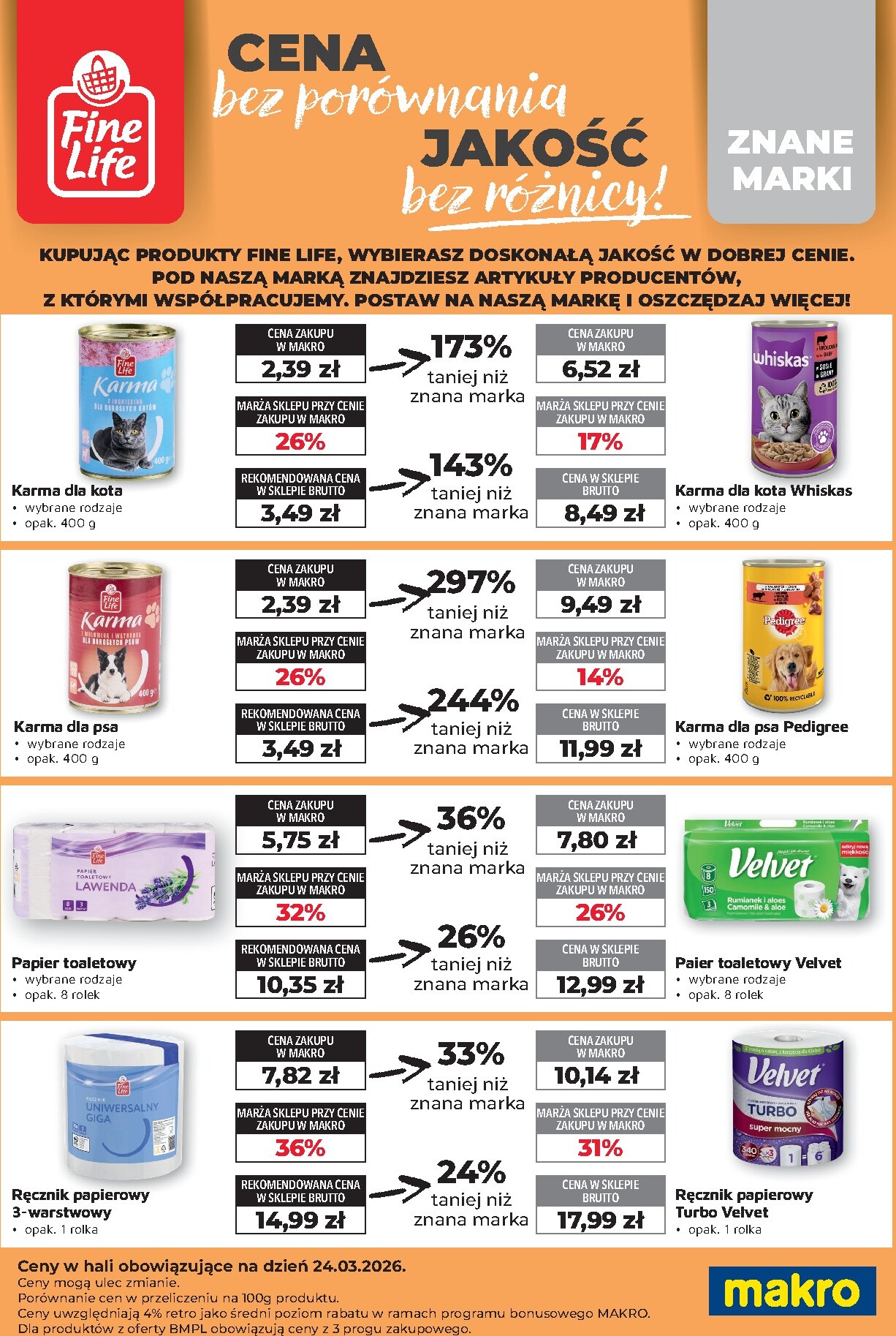 makro - Aktualna gazetka Makro - Ulotka Fine Life ważna od 24.03.2026 do 30.04.2026 - page: 5