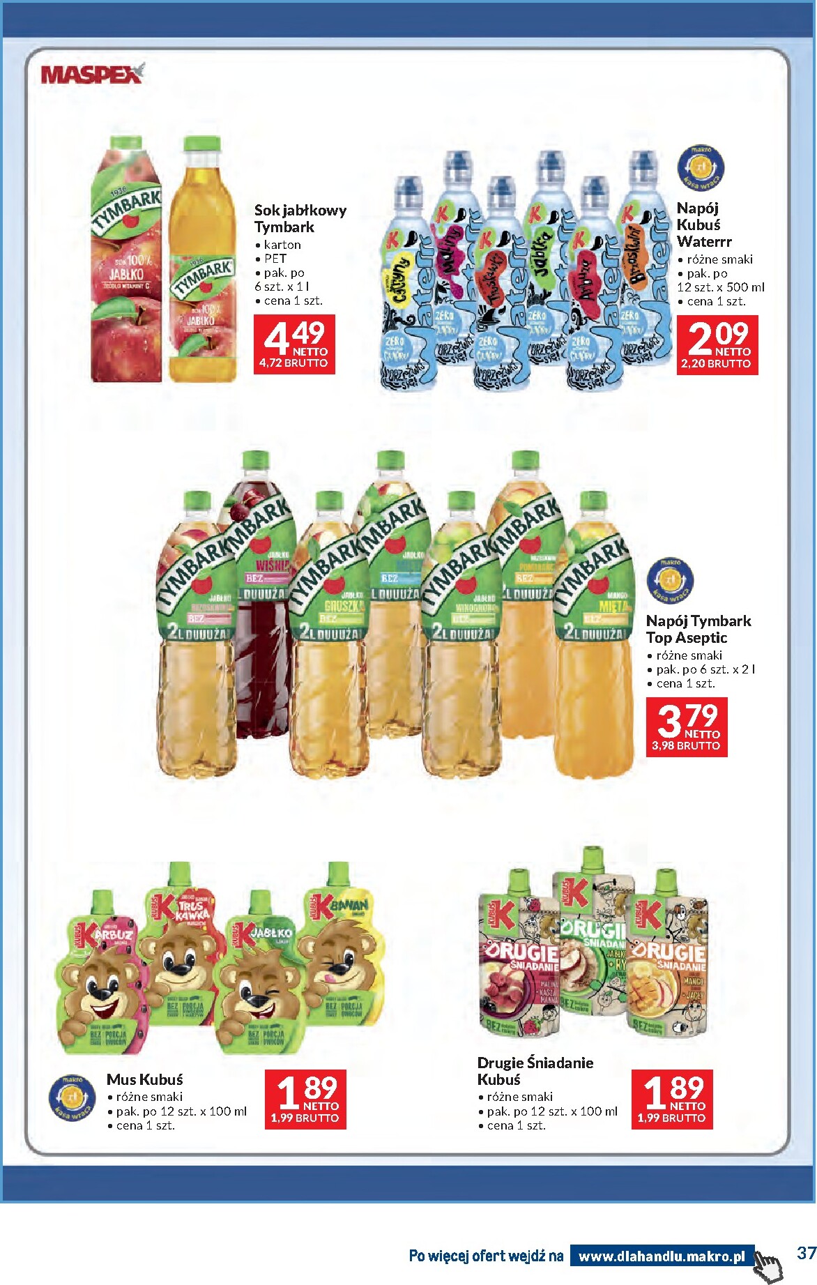 makro - Nowa gazetka Makro - Dowozimy twój sukces ważna od 12.05.2026 do 08.06.2026 - page: 37