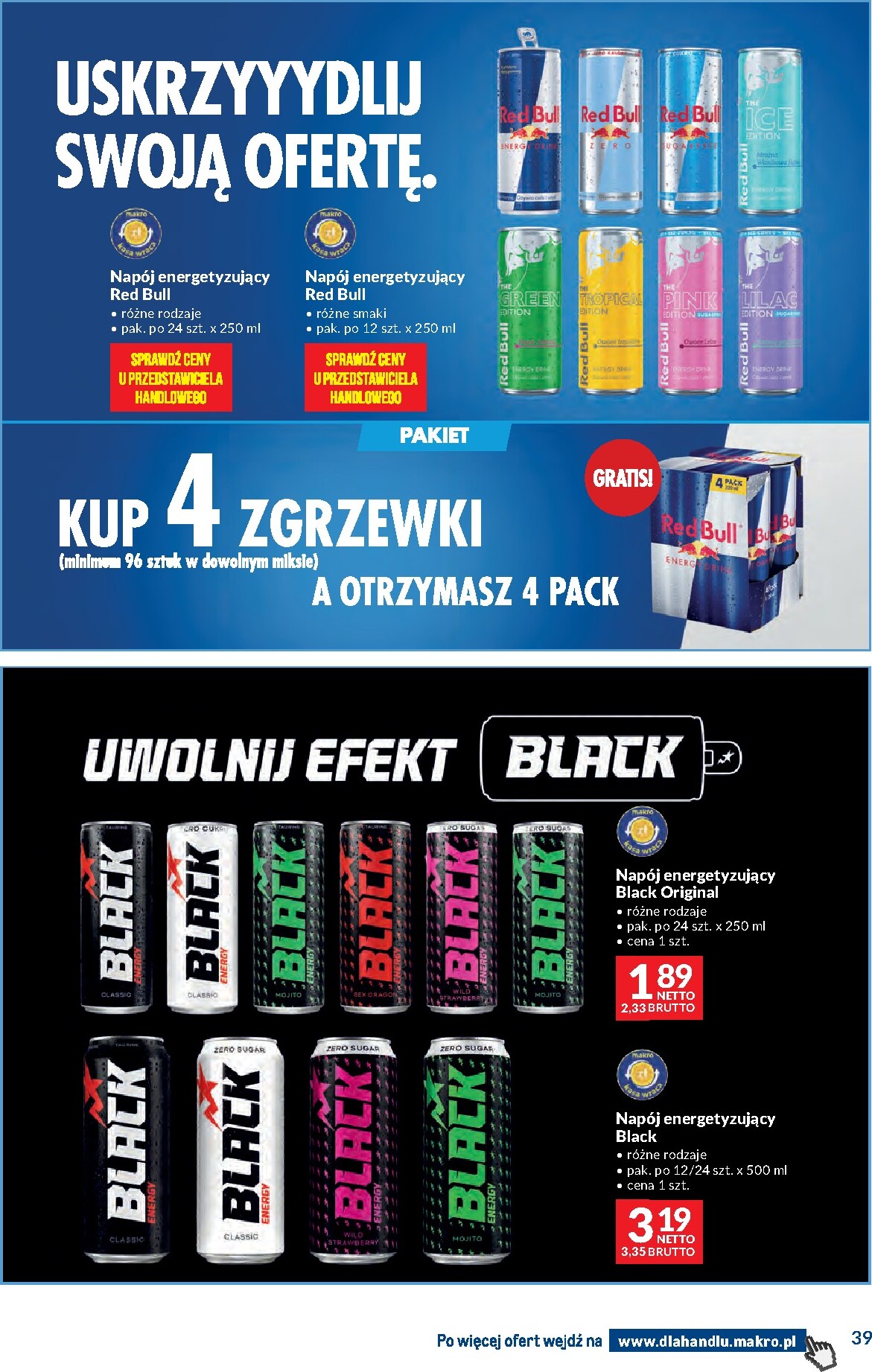 makro - Nowa gazetka Makro - Dowozimy twój sukces ważna od 12.05.2026 do 08.06.2026 - page: 39
