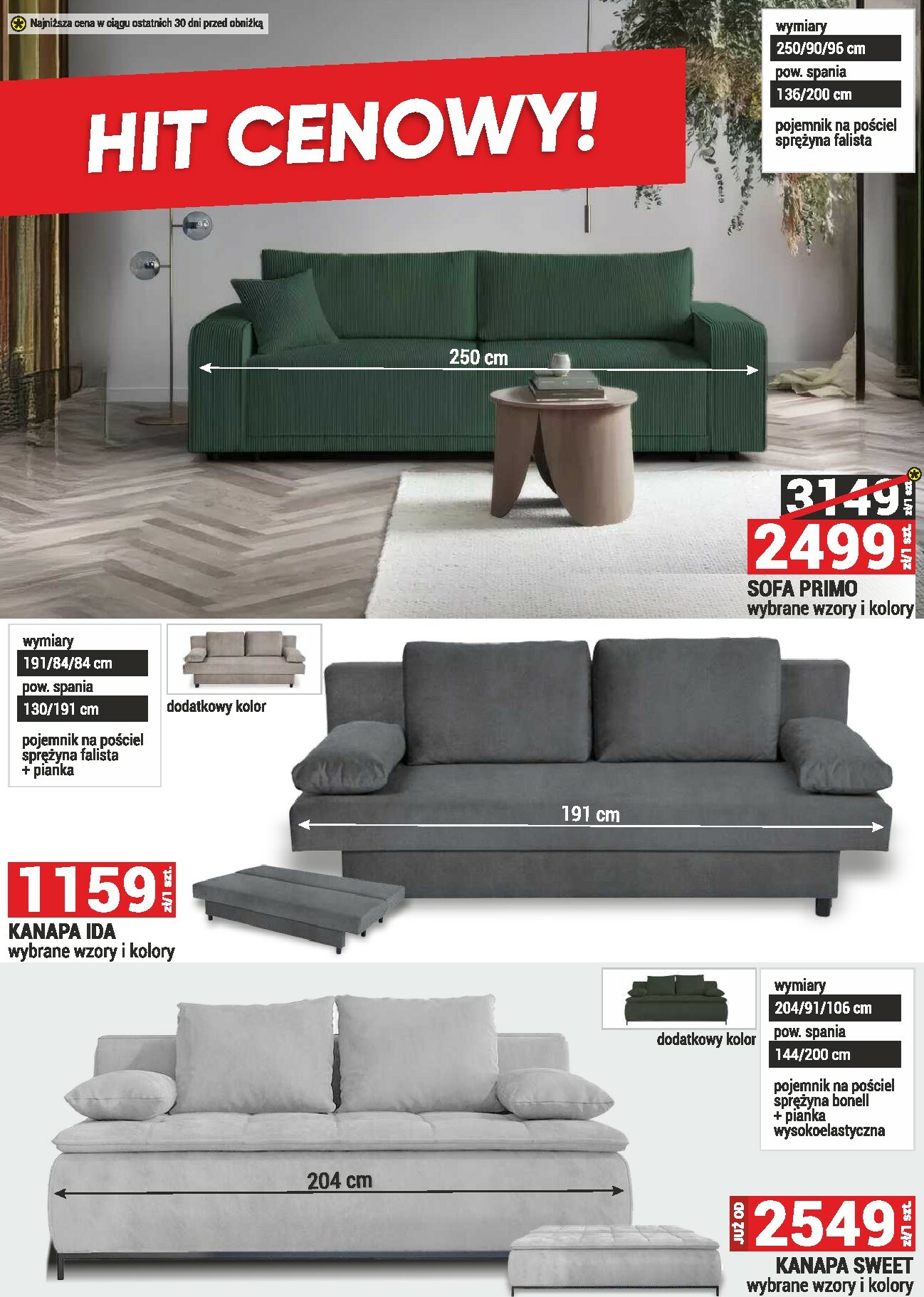 merkury-market - Gazetka Merkury Market - Meble, wypoczynki, materace - ważna od 01.11. do 30.11. - page: 3