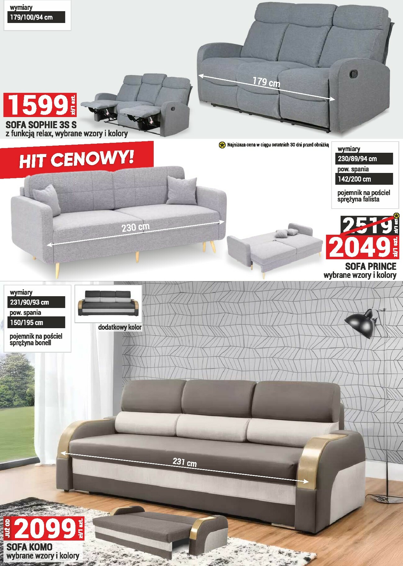 merkury-market - Gazetka Merkury Market - Meble, wypoczynki, materace - ważna od 02.01. do 31.01. - page: 23