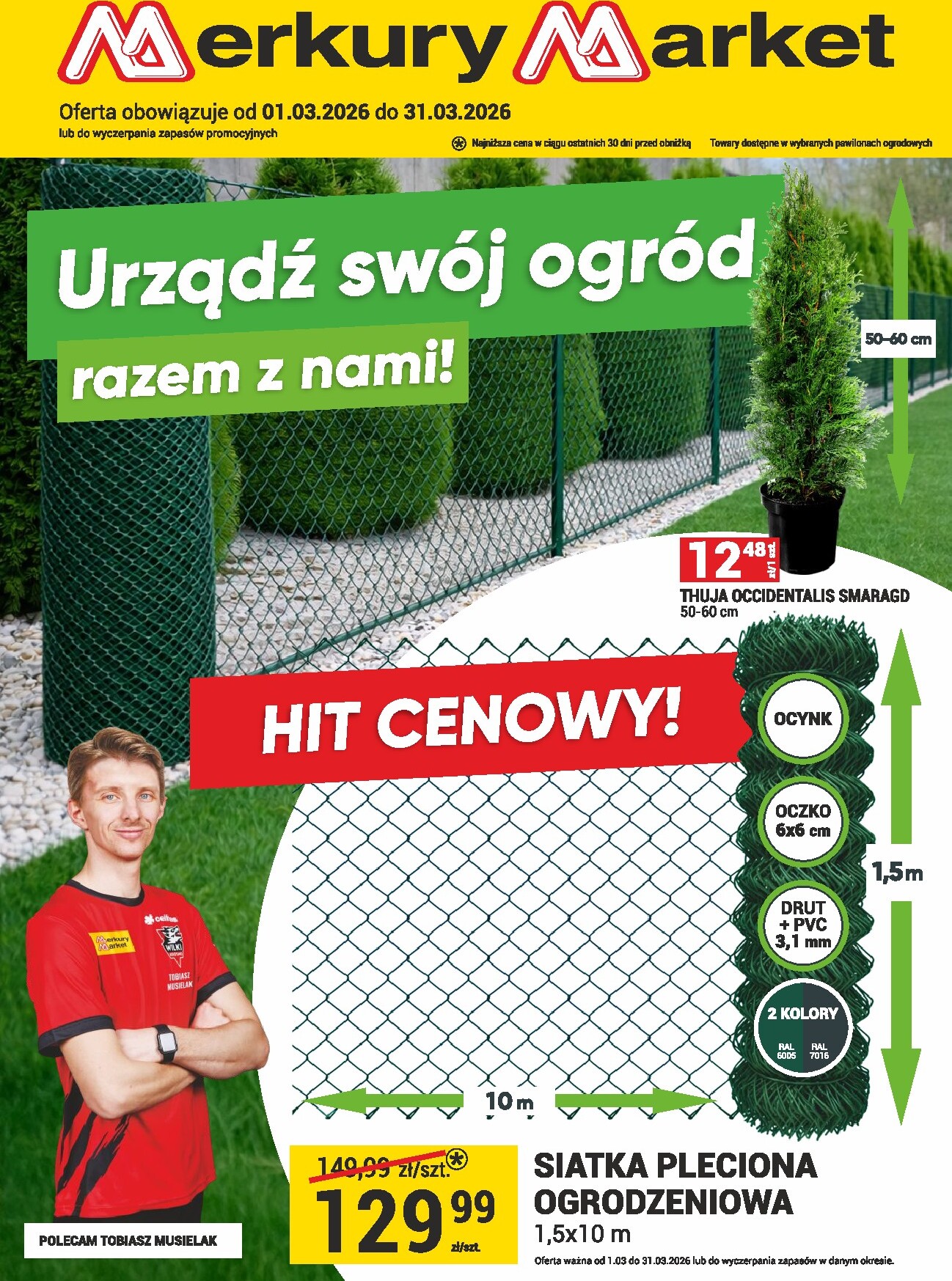 merkury-market - Gazetka Merkury Market - Ogród - ważna od 01.03.2026 do 31.03.2026