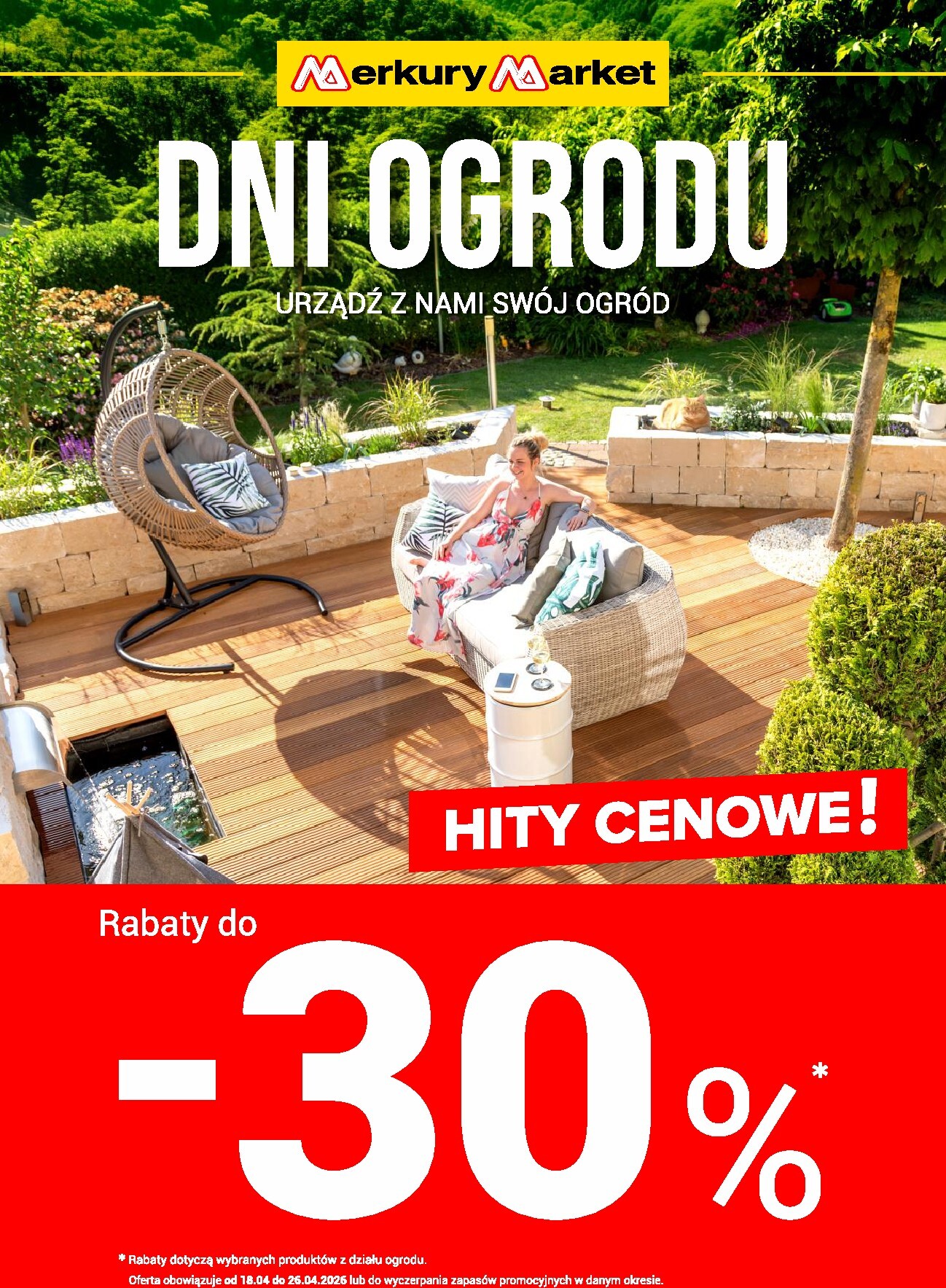 merkury-market - Aktualna gazetka Merkury Market - Dni ogrodu ważna od 18.04.2026 do 26.04.2026 - page: 1