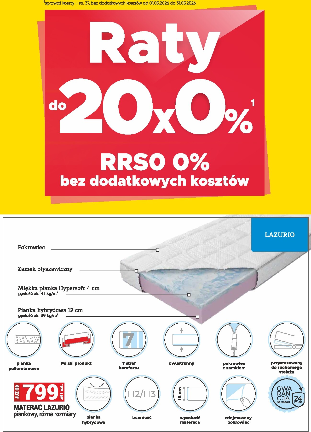 merkury-market - Nowa gazetka Merkury Market - Meble, wypoczynki, materace ważna od 01.05.2026 do 31.05.2026 - page: 33