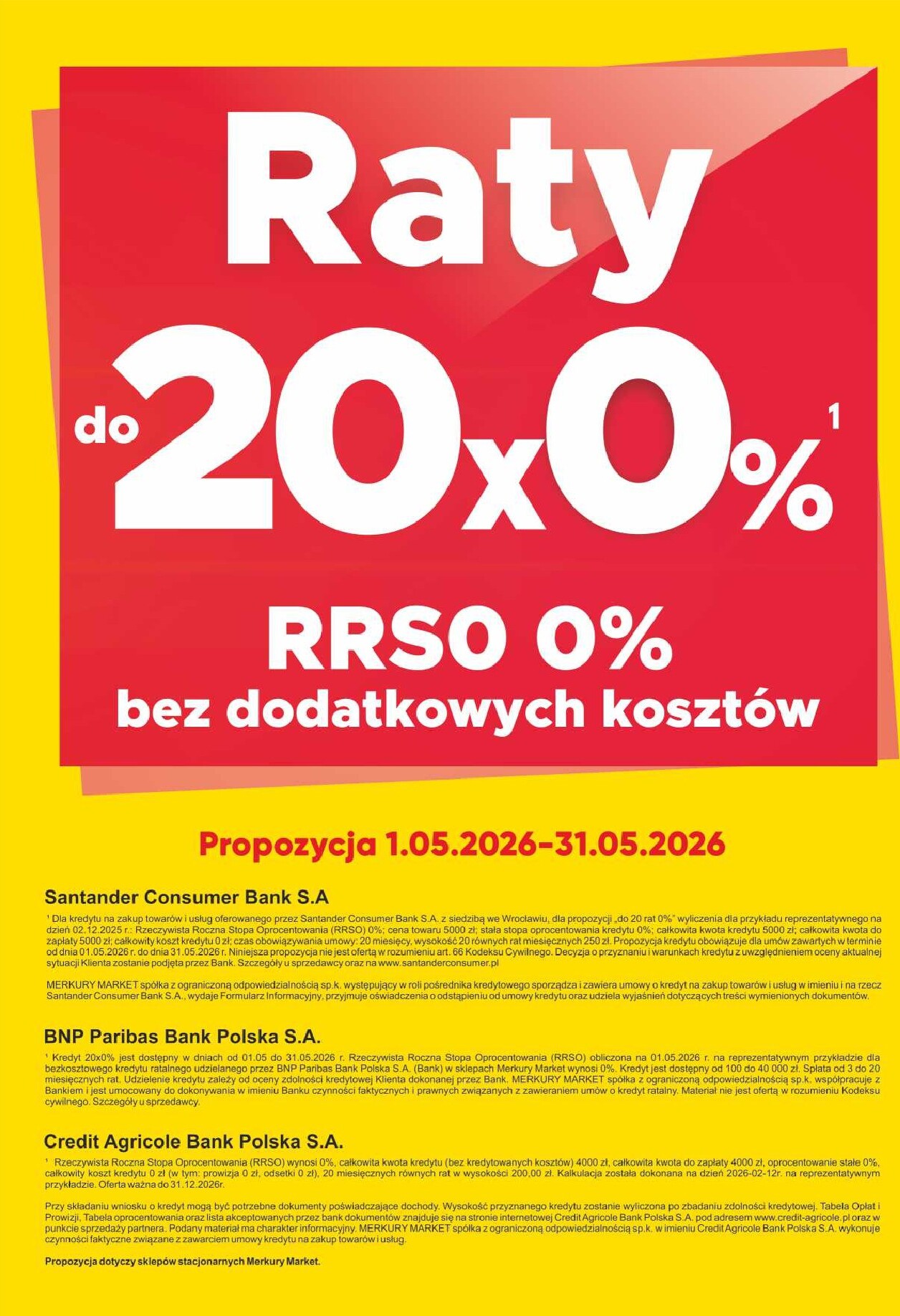 merkury-market - Nowa gazetka Merkury Market ważna od 01.05.2026 do 31.05.2026 - page: 3