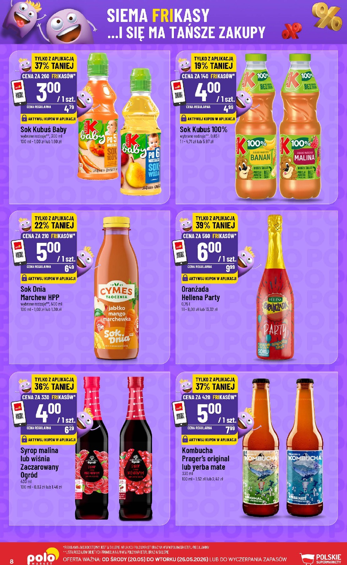 polomarket - Nowa gazetka POLO market - Katalog Frikasy ważna od 20.05.2026 do 26.05.2026 - page: 8