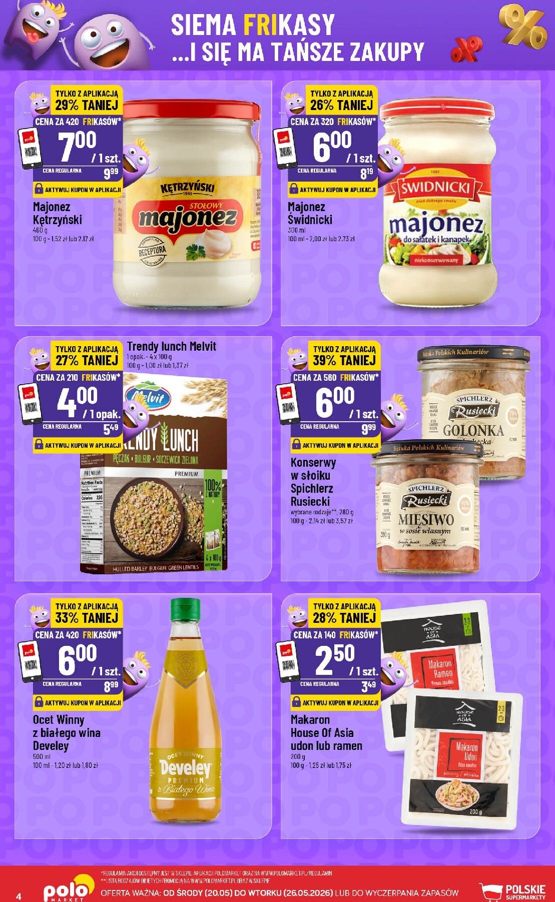 polomarket - Nowa gazetka POLO market - Katalog Frikasy ważna od 20.05.2026 do 26.05.2026 - page: 4