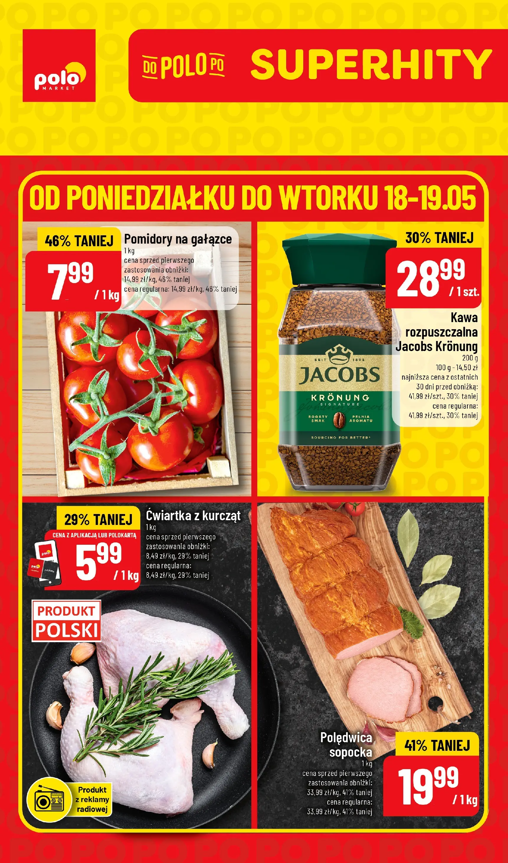 polomarket - Aktualna gazetka POLO market - Super Hity ważna od 18.05.2026 do 19.05.2026