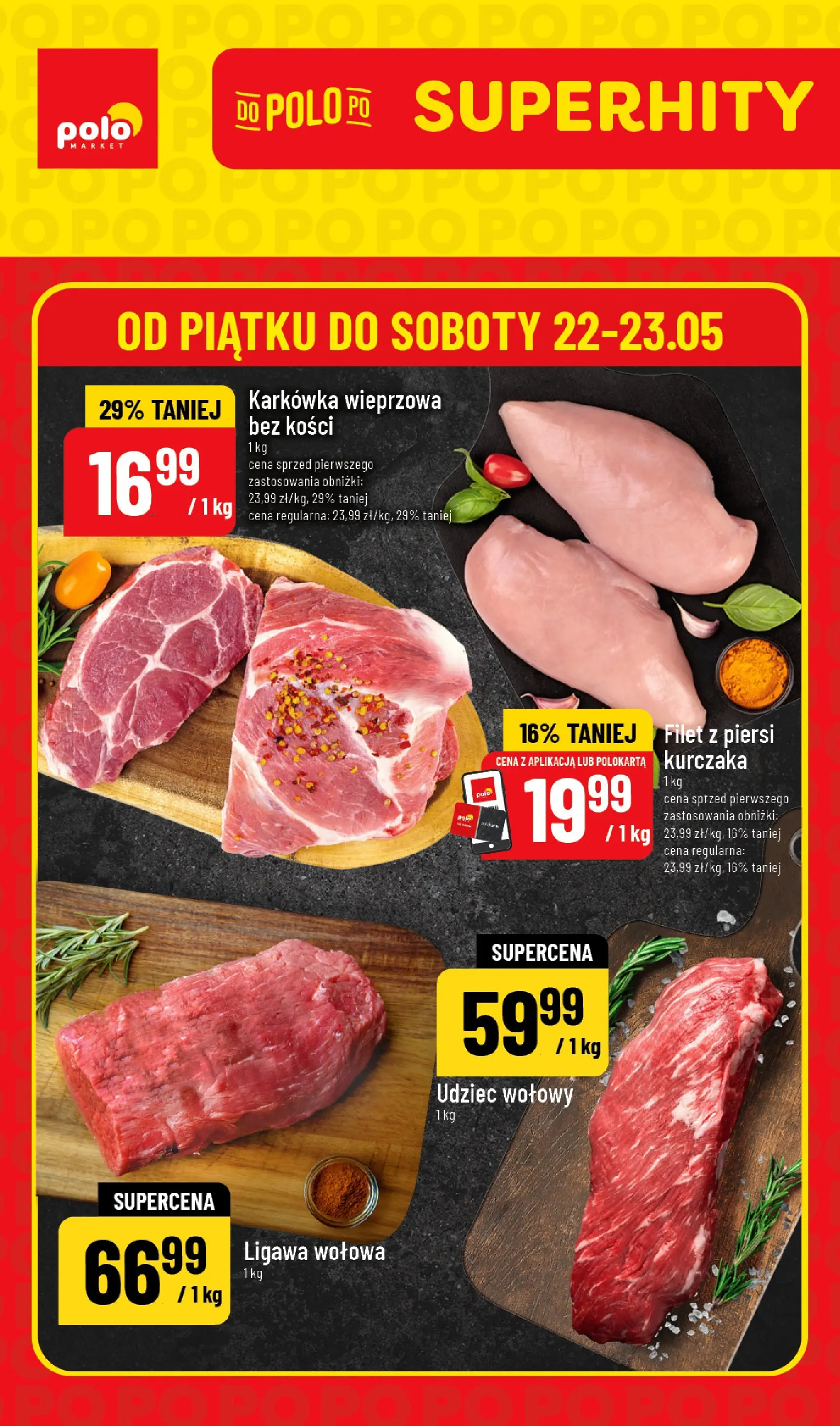 polomarket - Nowa gazetka POLO market - Superhity ważna od 22.05.2026 do 23.05.2026 - page: 1