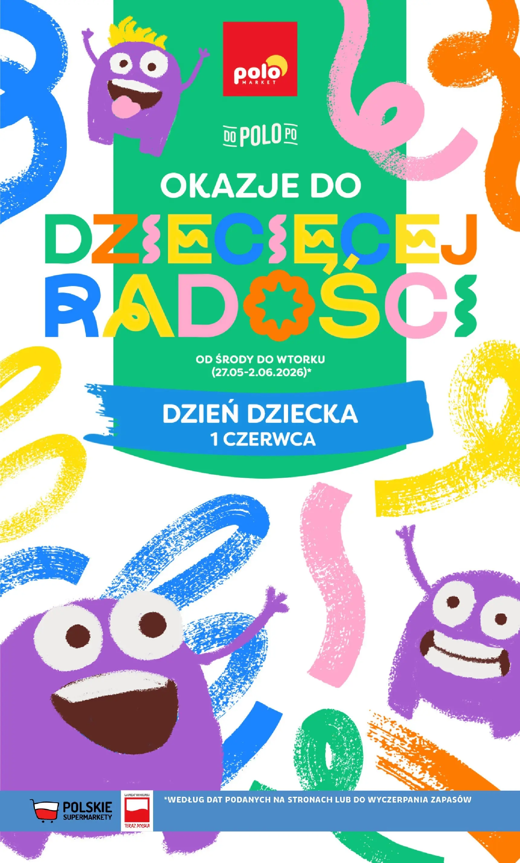 polomarket - Nowa gazetka POLO market - Słodki Dzień Dziecka ważna od 27.05.2026 do 02.06.2026