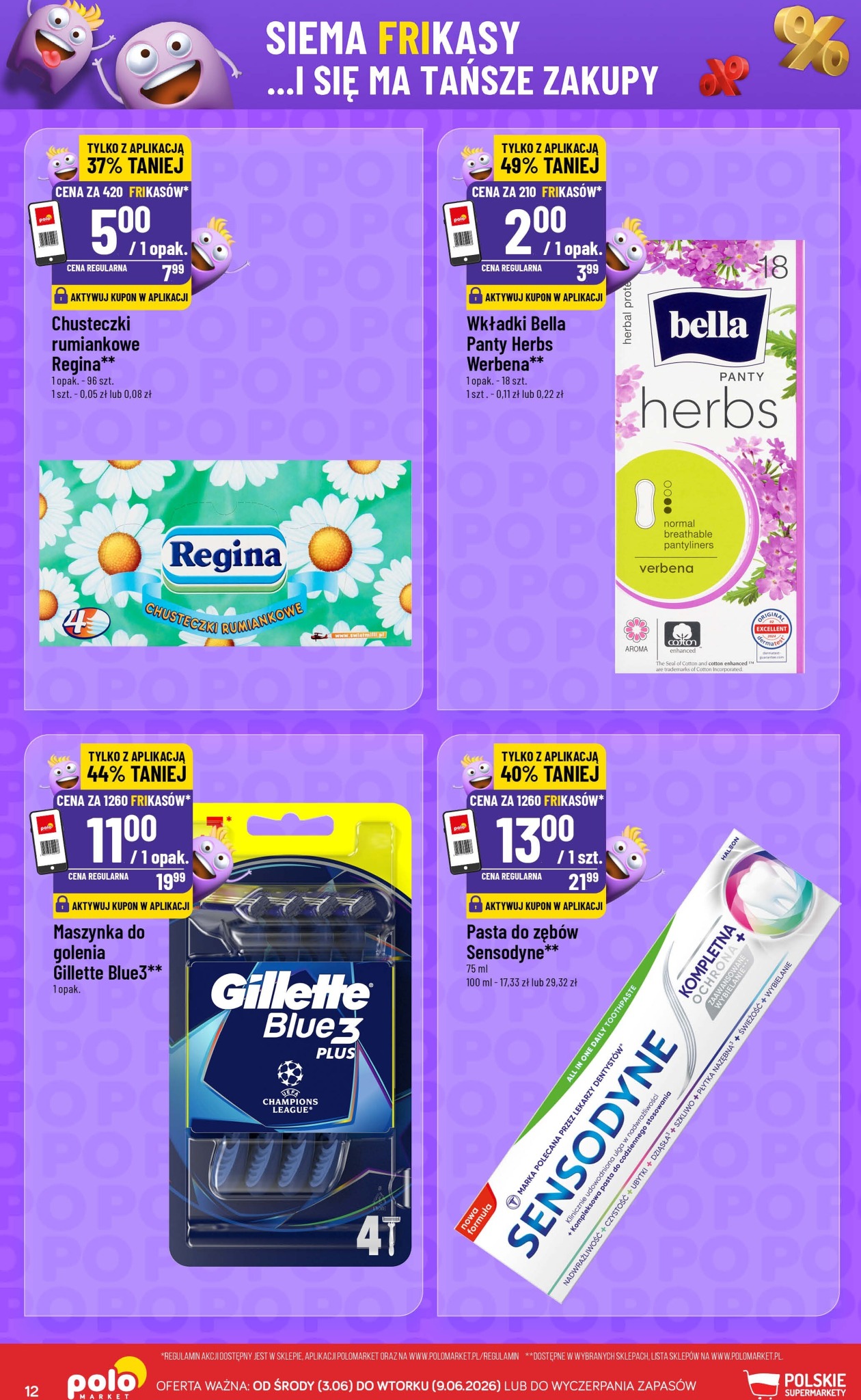 polomarket - Nowa gazetka POLO market - Katalog Frikasy ważna od 03.06.2026 do 09.06.2026 - page: 12
