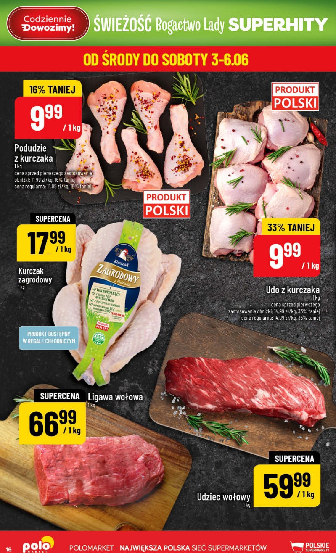 polomarket - Nowa gazetka POLO market - Gazetka POLOmarket ważna od 03.06.2026 do 09.06.2026 - page: 16
