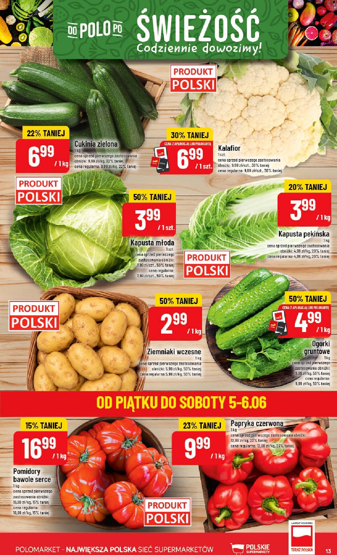 polomarket - Nowa gazetka POLO market - Gazetka POLOmarket ważna od 03.06.2026 do 09.06.2026 - page: 13