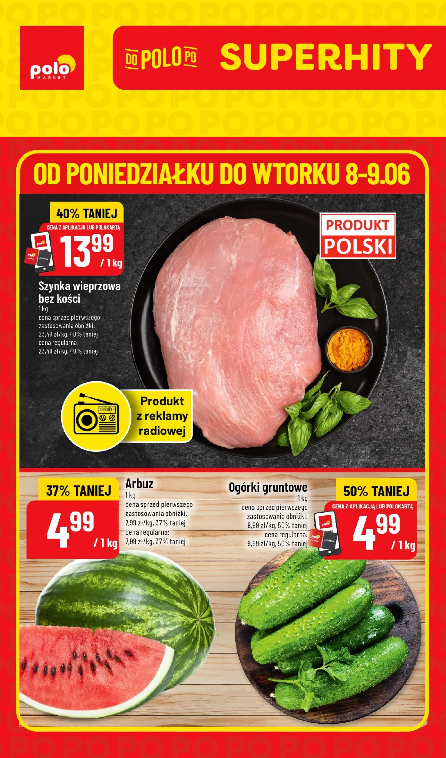 polomarket - Aktualna gazetka POLO market - Super Hity ważna od 08.06.2026 do 09.06.2026