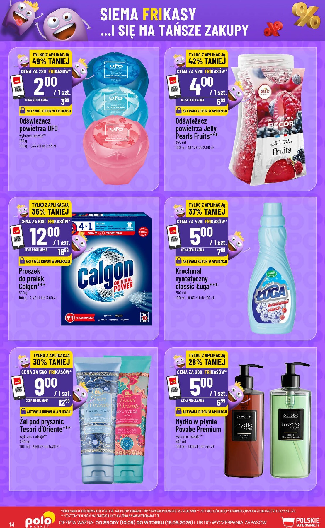 polomarket - Nowa gazetka POLO market - Katalog Frikasy ważna od 10.06.2026 do 16.06.2026 - page: 14