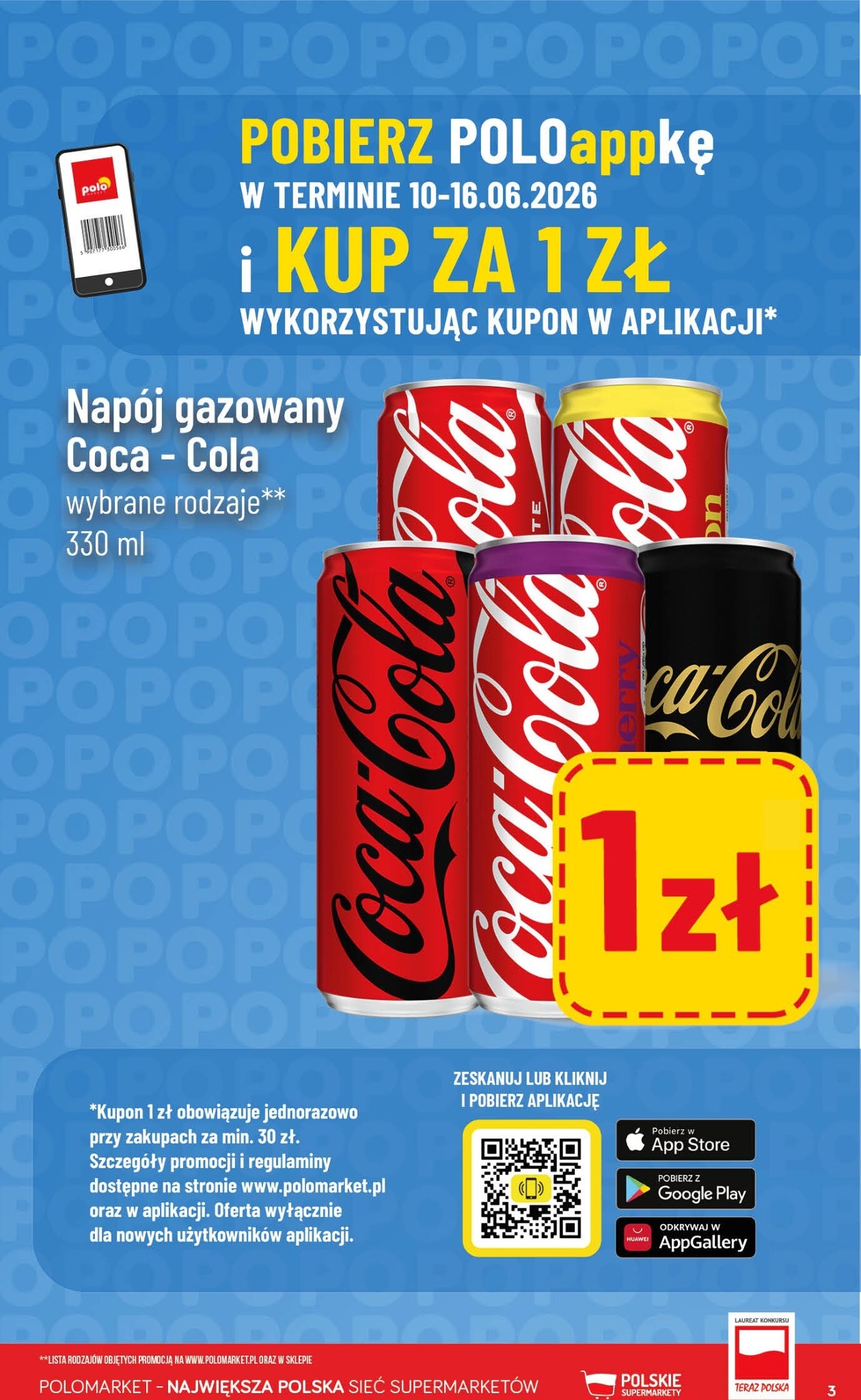 polomarket - Aktualna gazetka POLO market - Kupuj Taniej w Aplikacji ważna od 10.06.2026 do 16.06.2026 - page: 3