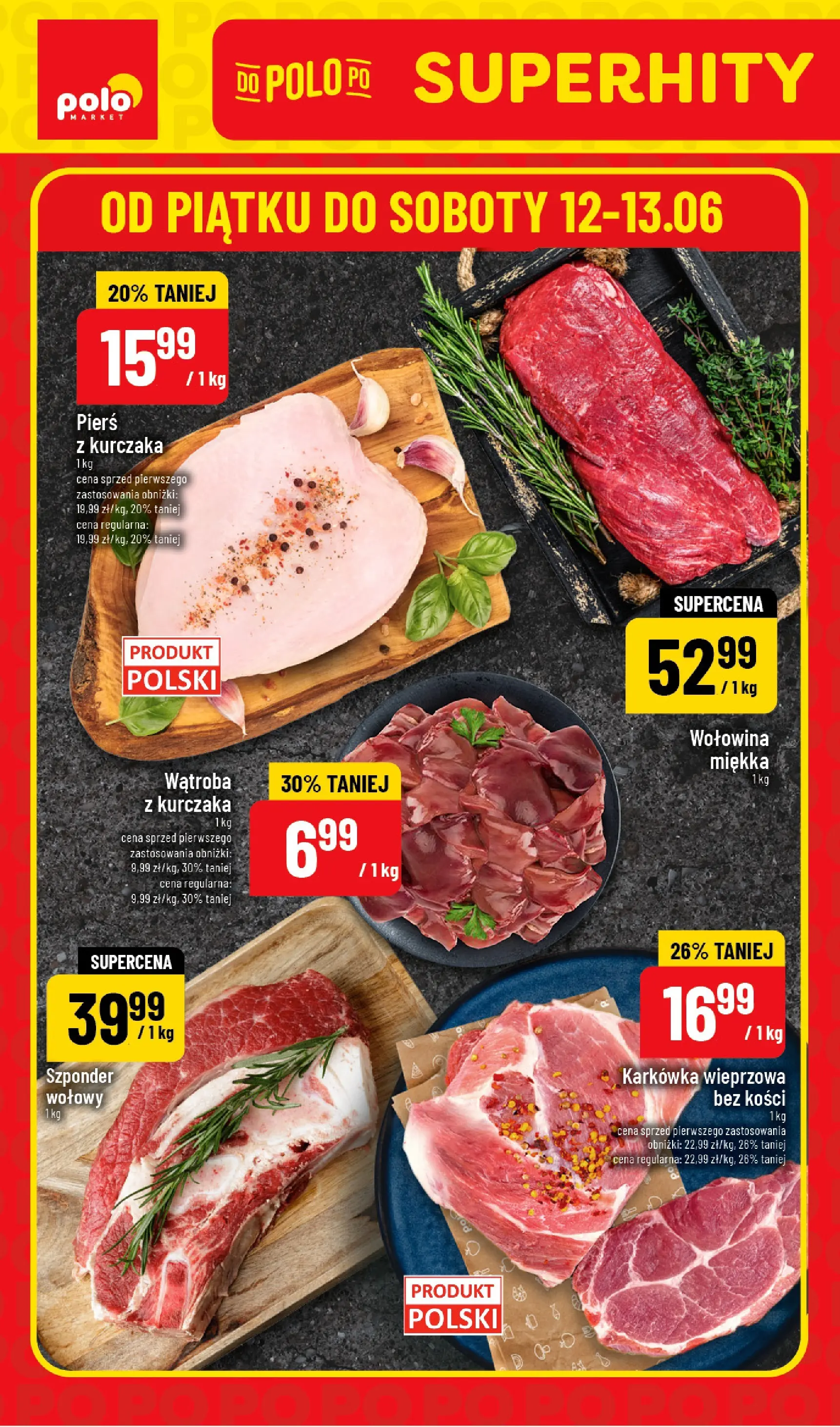 polomarket - Nowa gazetka POLO market - Do soboty 13.06 w POLOmarket! ważna od 12.06.2026 do 13.06.2026