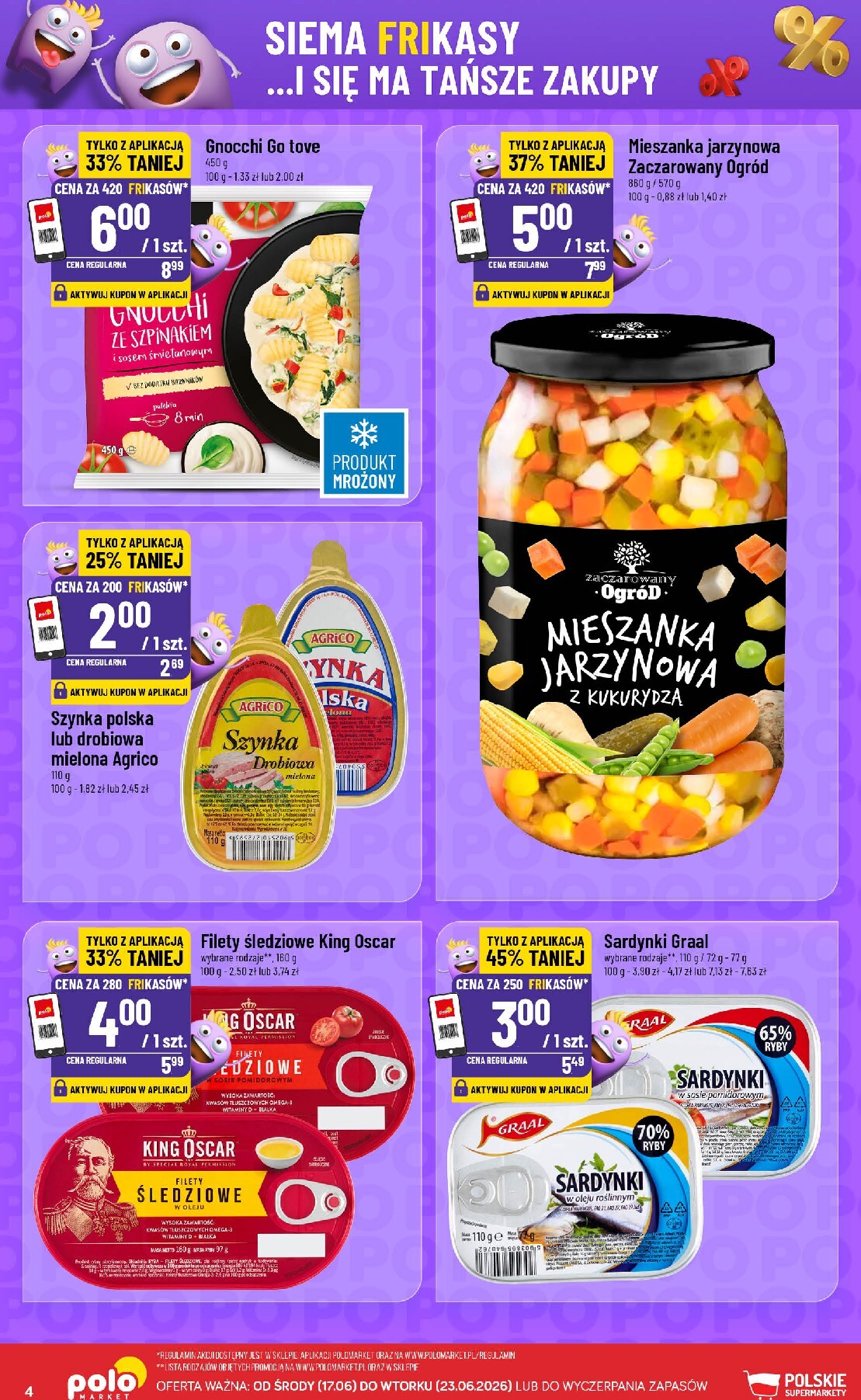 polomarket - Nowa gazetka POLO market - Katalog Frikasy ważna od 17.06.2026 do 23.06.2026 - page: 4