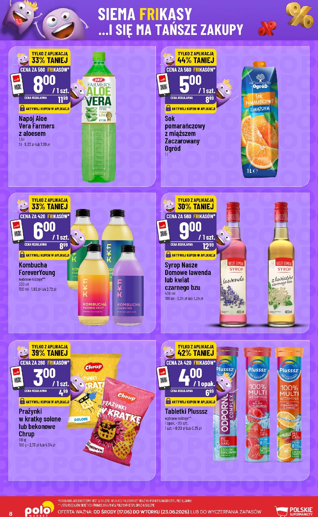 polomarket - Nowa gazetka POLO market - Katalog Frikasy ważna od 17.06.2026 do 23.06.2026 - page: 8