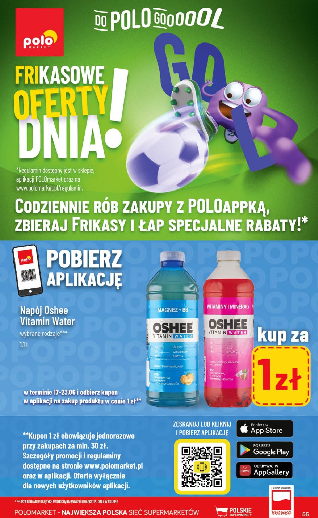 polomarket - Nowa gazetka POLO market - Gazetka POLOmarket ważna od 17.06.2026 do 23.06.2026 - page: 55