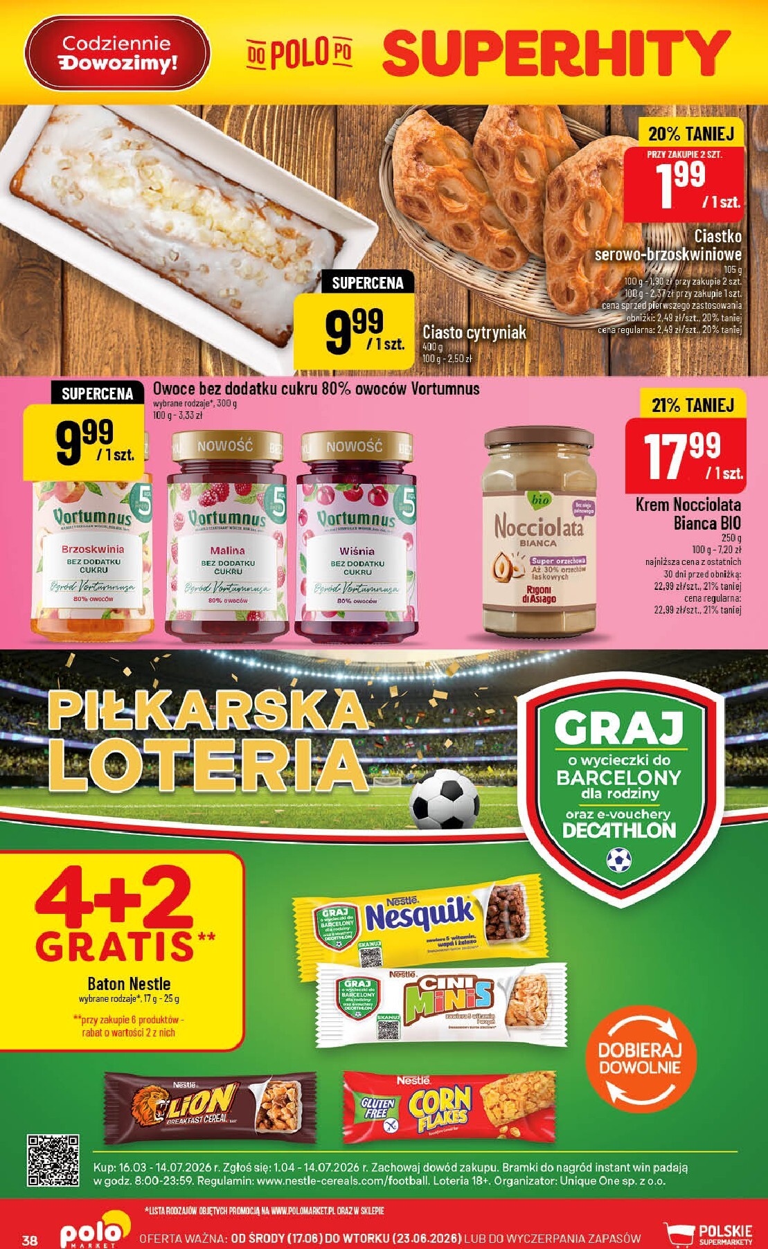 polomarket - Nowa gazetka POLO market - Gazetka POLOmarket ważna od 17.06.2026 do 23.06.2026 - page: 38