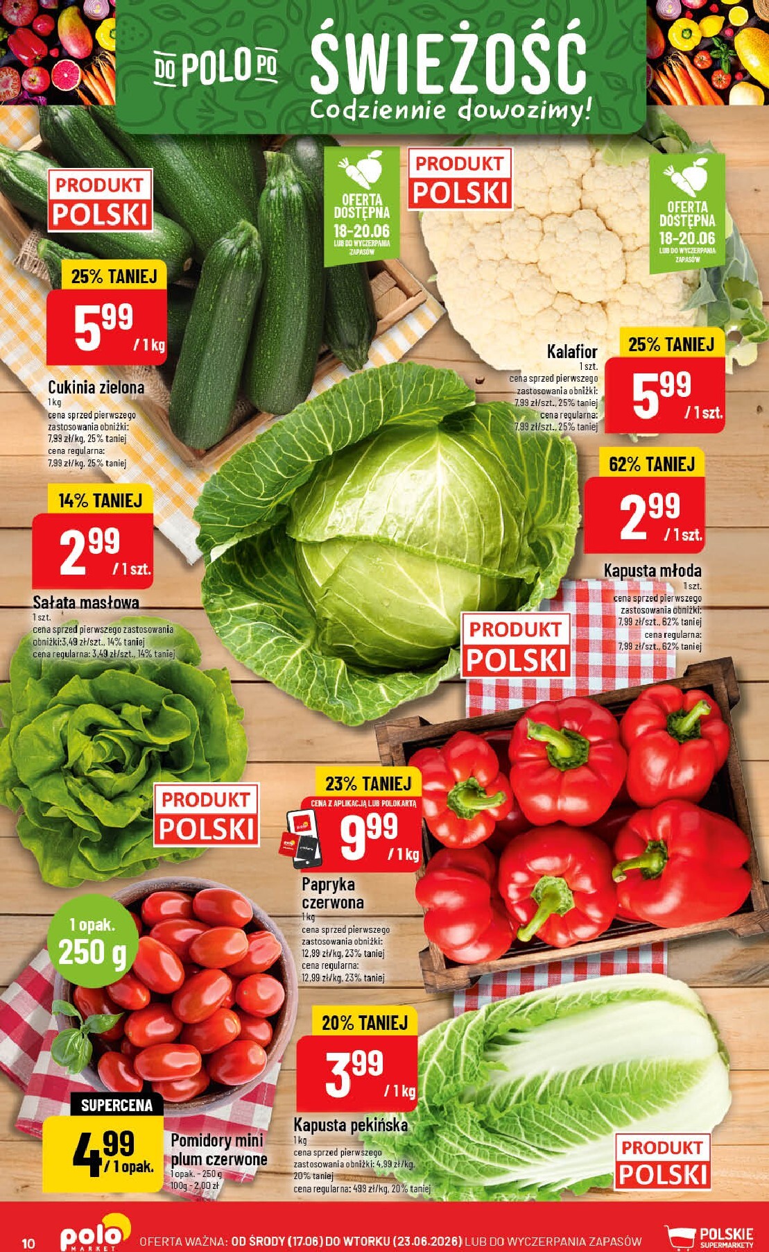 polomarket - Nowa gazetka POLO market - Gazetka POLOmarket ważna od 17.06.2026 do 23.06.2026 - page: 10