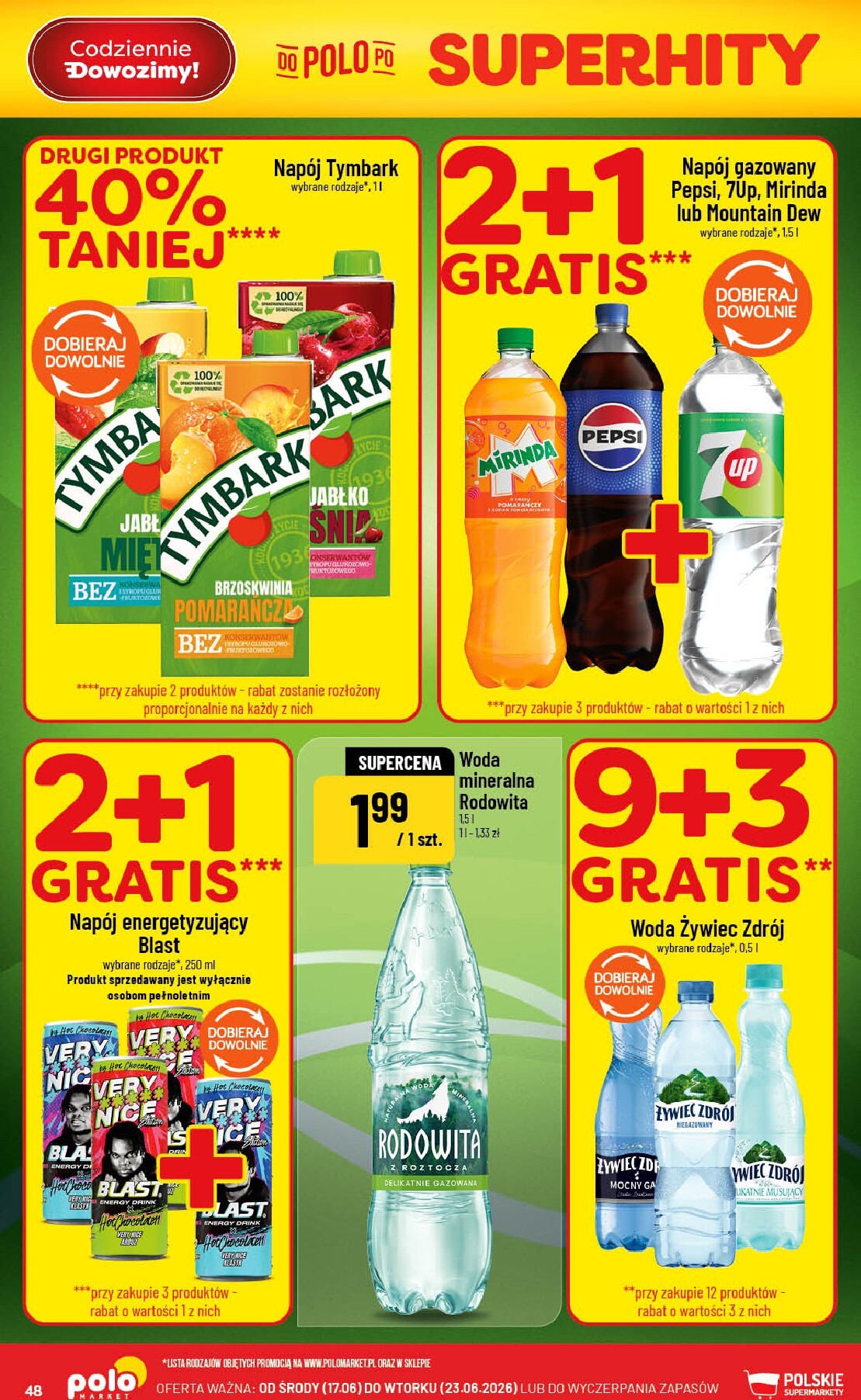polomarket - Nowa gazetka POLO market - Gazetka POLOmarket ważna od 17.06.2026 do 23.06.2026 - page: 48